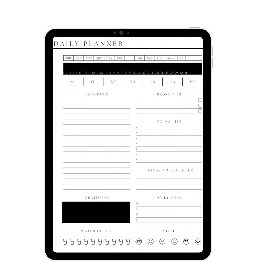WORKING ON ME FOR ME PLANNER