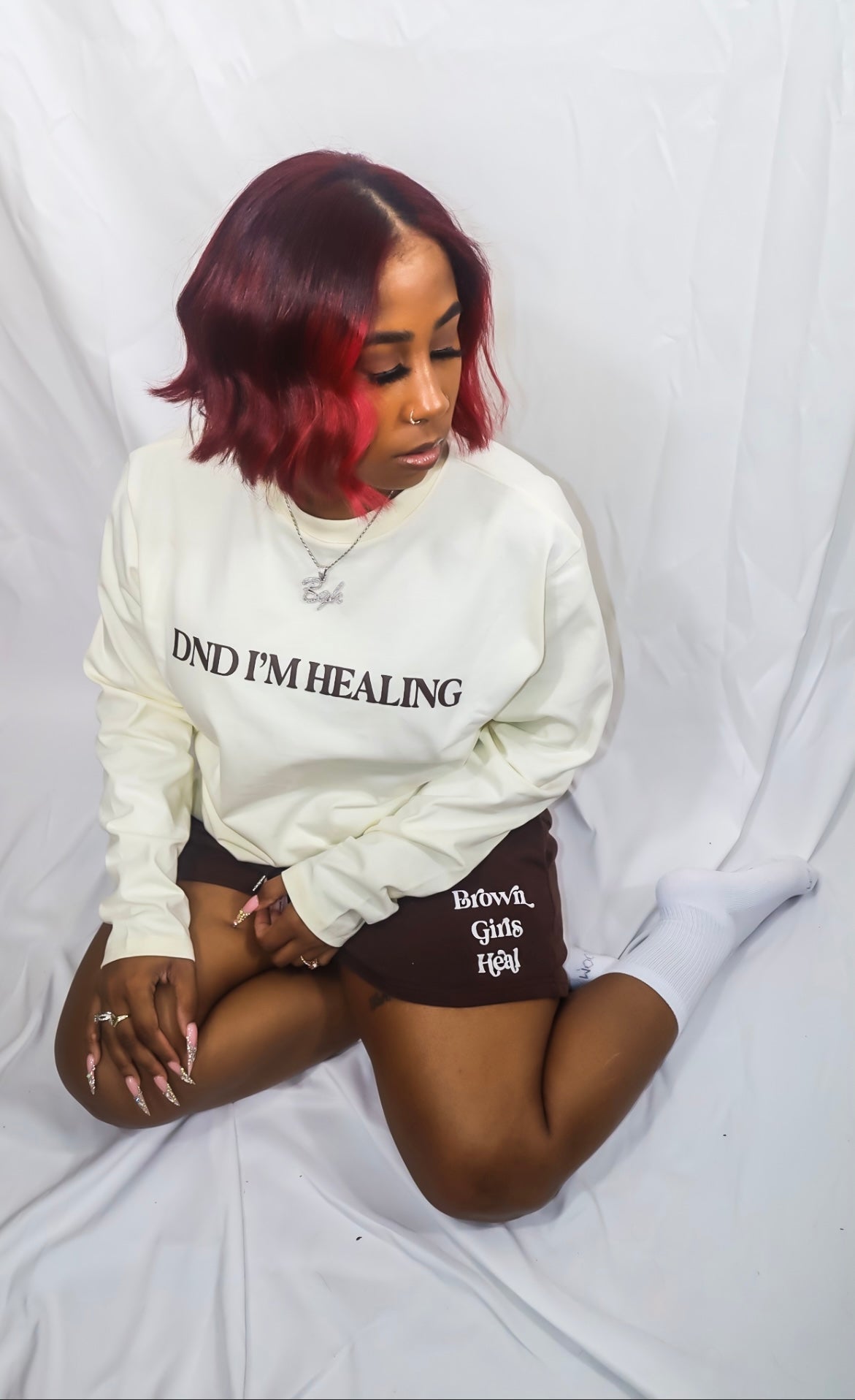 DND I'M HEALING LONG SLEEVE SHIRT