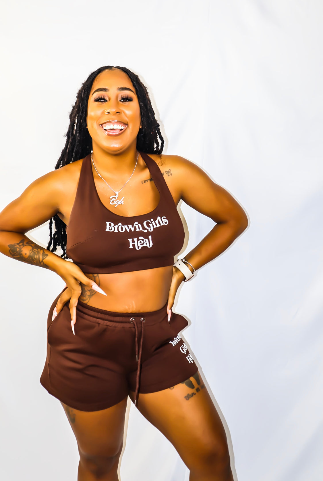 BGH Luxury Lounge Wear (CROP TOP)